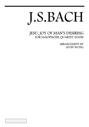 Jesu, Joy of Man's Desiring - Saxophone Quartet