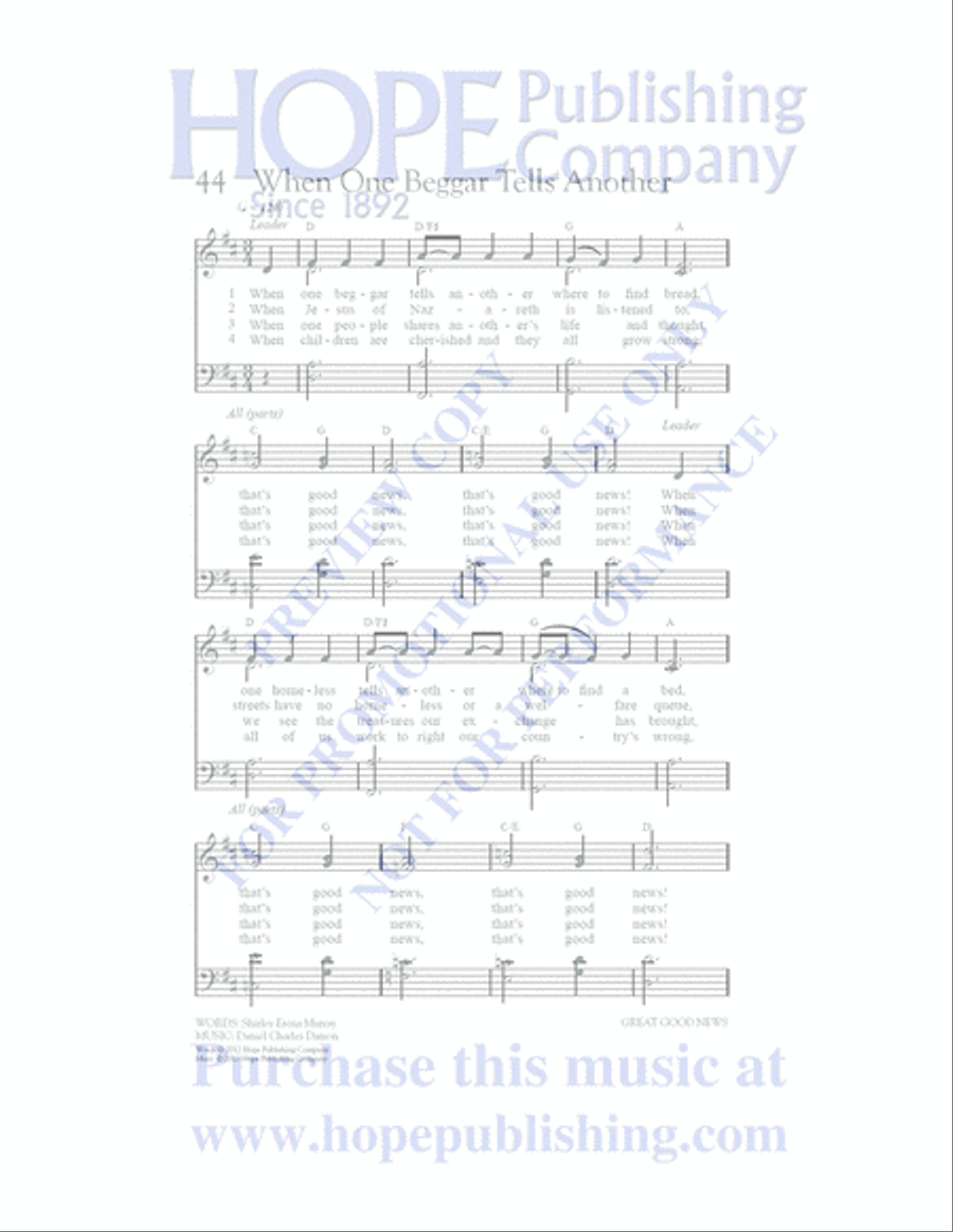 A Place at the Table Choir scores gallery preview page 136