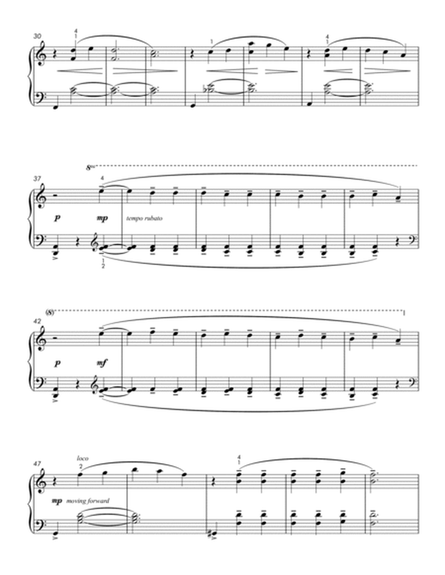 Clair de lune (Small Hands Version) (Early Intermediate Piano) image number null