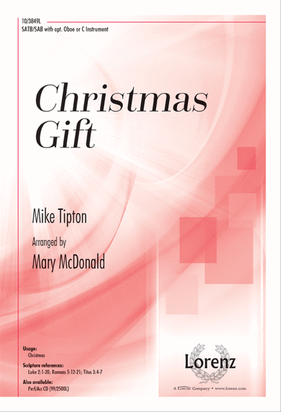 Christmas Gift Christmas Gift 4-Part scores gallery preview page 1