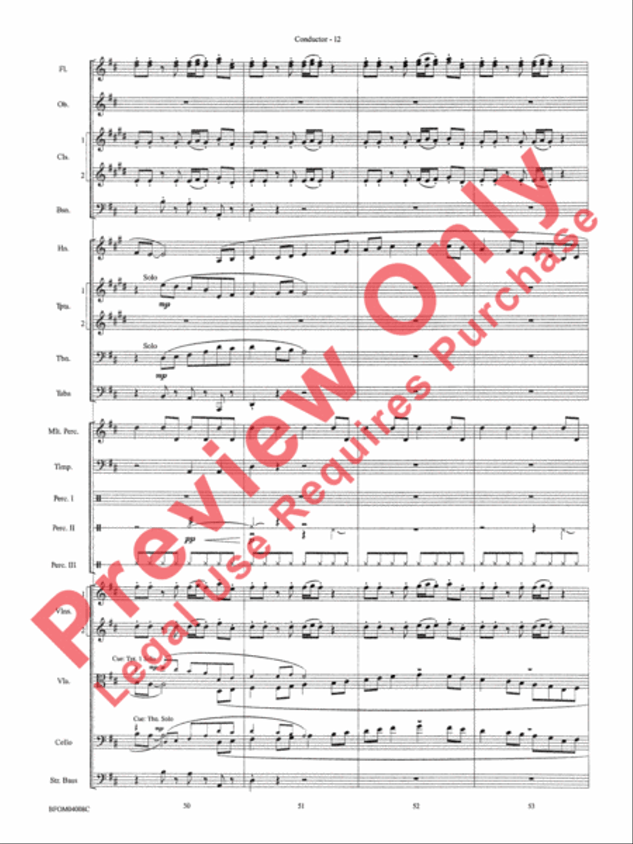 Bellingrath Gardens Full Orchestra scores gallery preview page 15