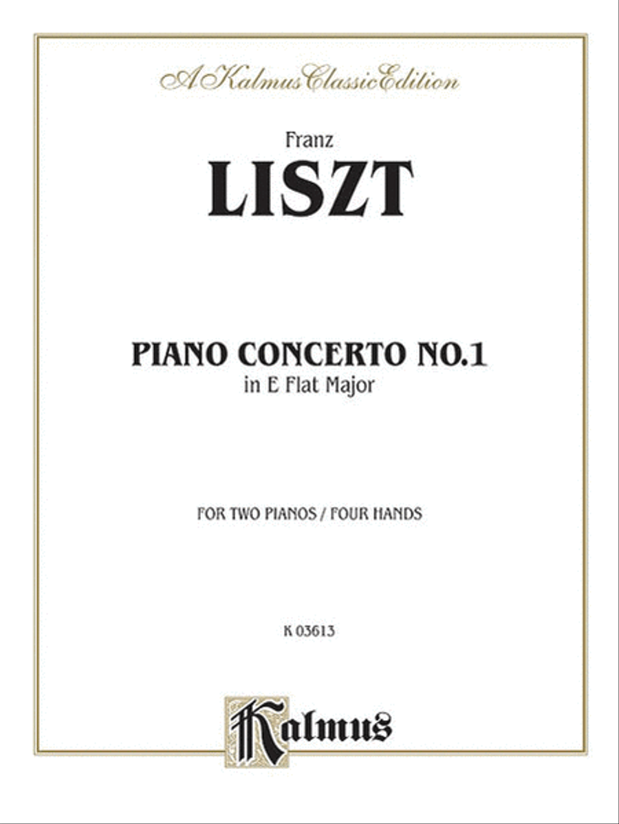 Piano Concerto No. 1 in E-Flat Major