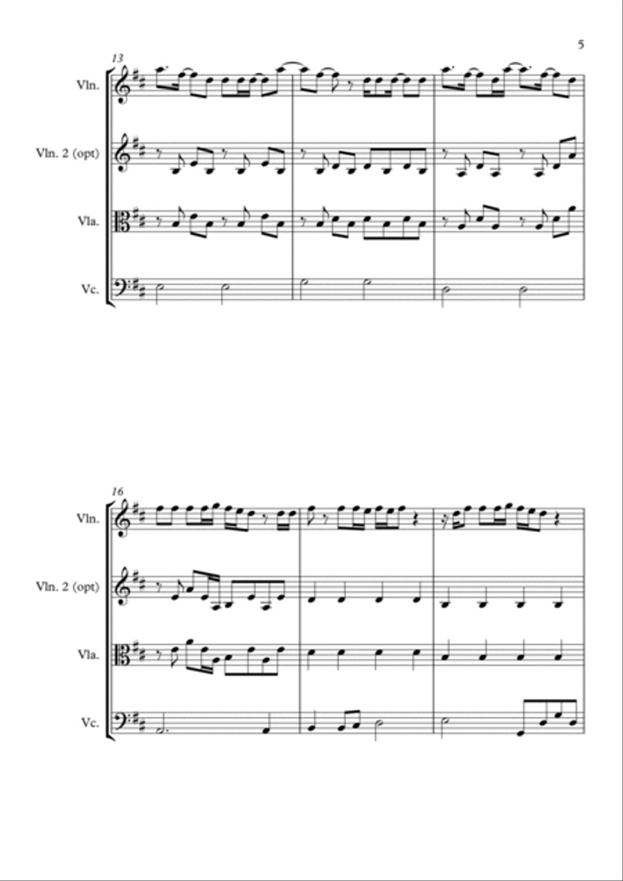 The A Team String Trio scores gallery preview page 6