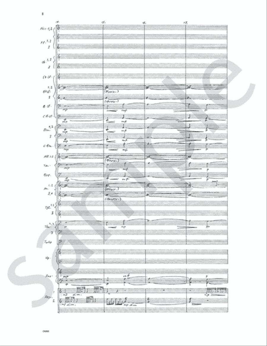 A Child's Garden of Dreams Concert Band scores gallery preview page 9