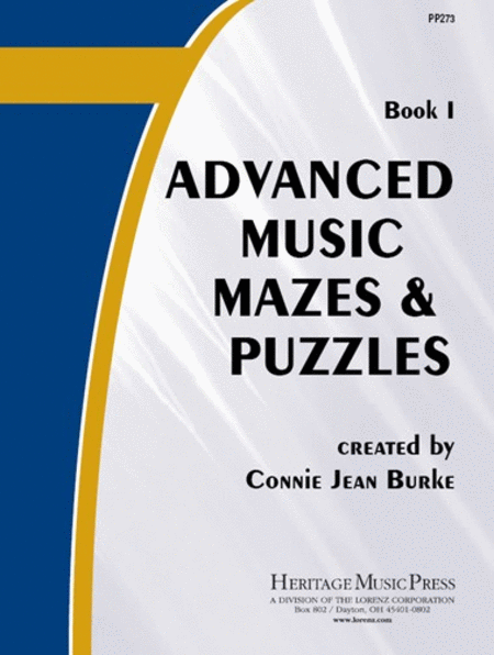 Advanced Music Mazes and Puzzles, Book I