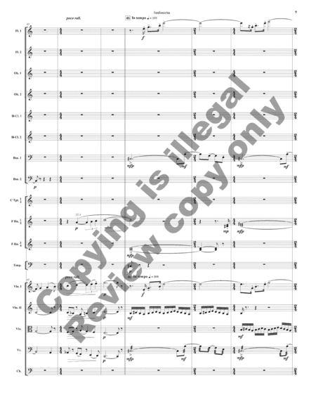 Sinfonietta (Additional Full Score) image number null