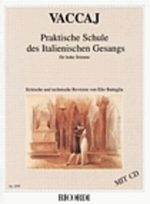 Book cover for Praktische Schule des Italienischen Gesangs Hoch