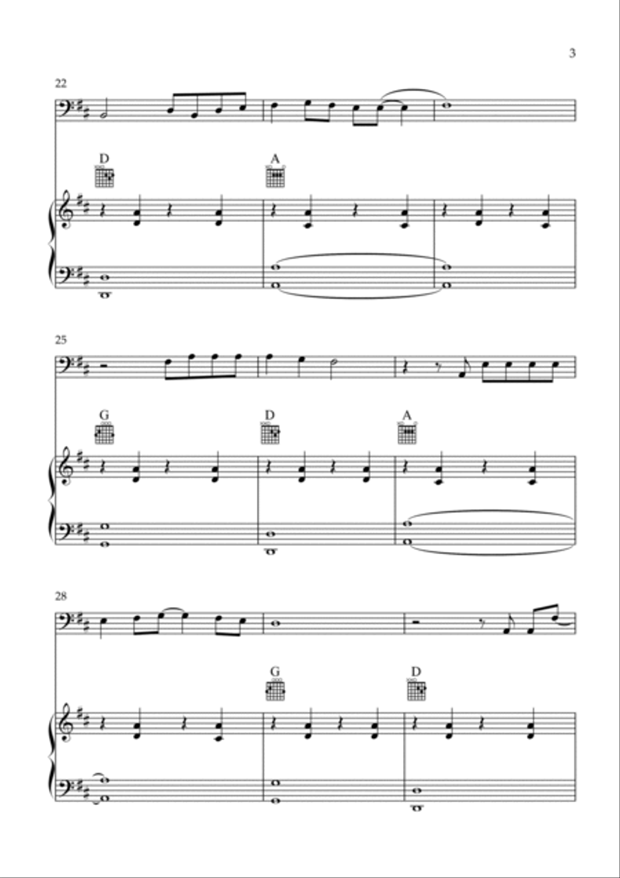 When I Get There Piano scores gallery preview page 3