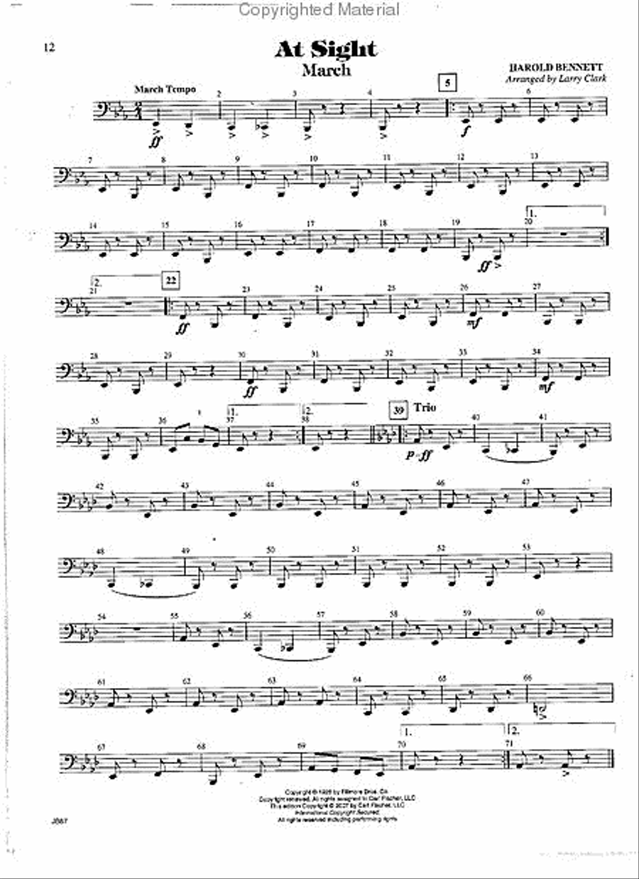 The New Bennett Band Book - Vol. 1 (Tuba) Concert Band Methods scores gallery preview page 2