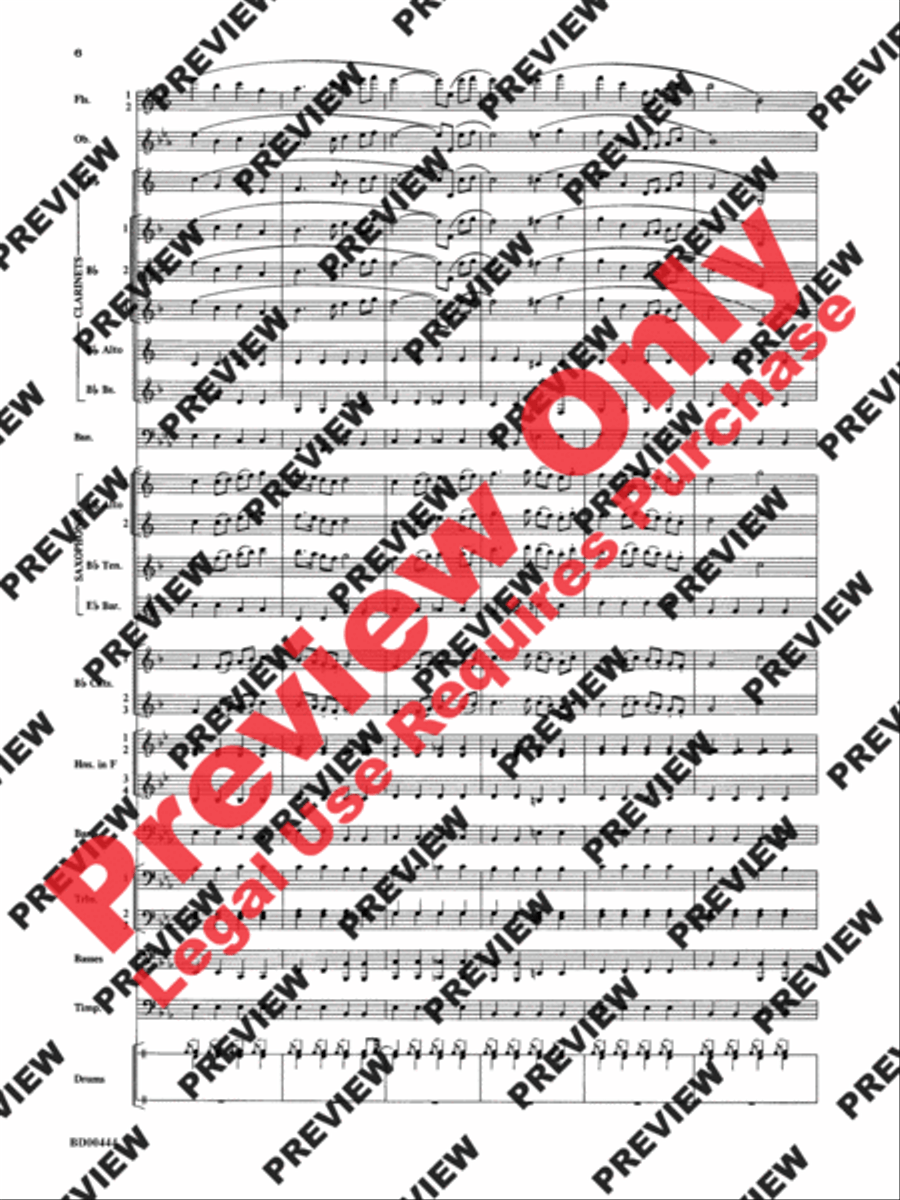 Lethbridge Overture Concert Band scores gallery preview page 7