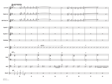 25 Or 6 To 4 (arr. Mike Tomaro) - Full Score