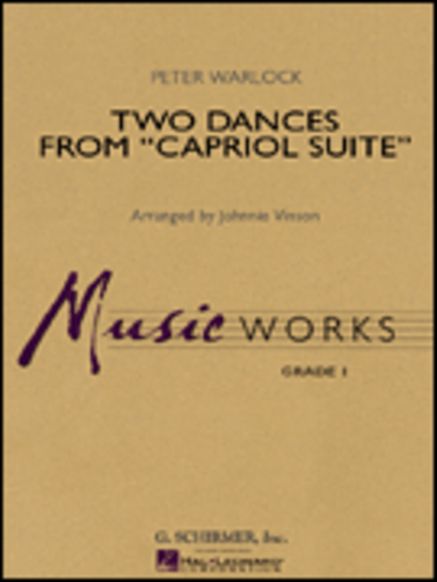 Two Dances from “Capriol Suite” Orchestra scores gallery preview page 1