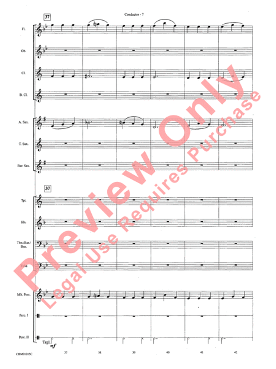 It's the Most Wonderful Time of the Year Concert Band scores gallery preview page 10