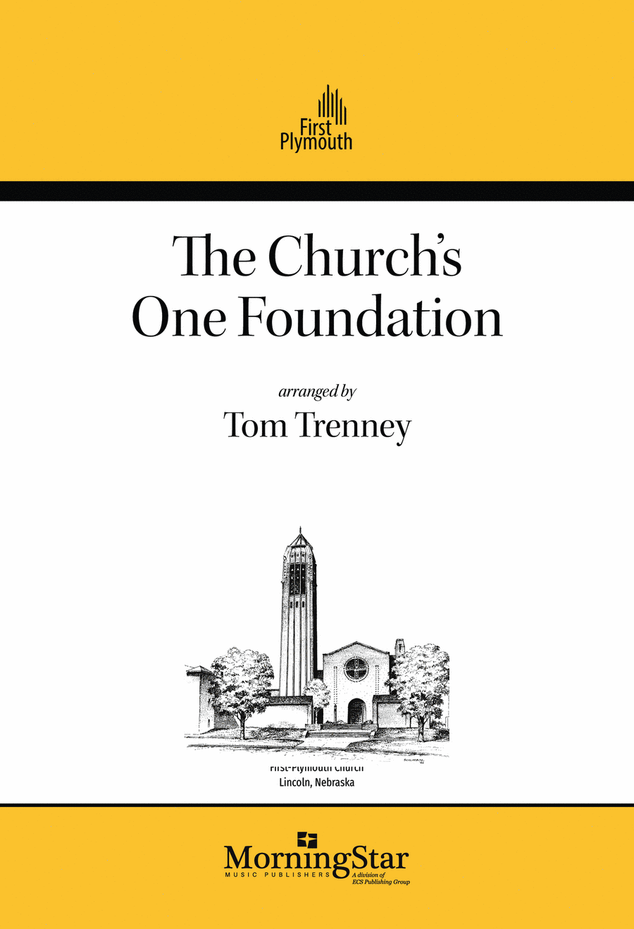 The Church's One Foundation 4-Part scores gallery preview page 1