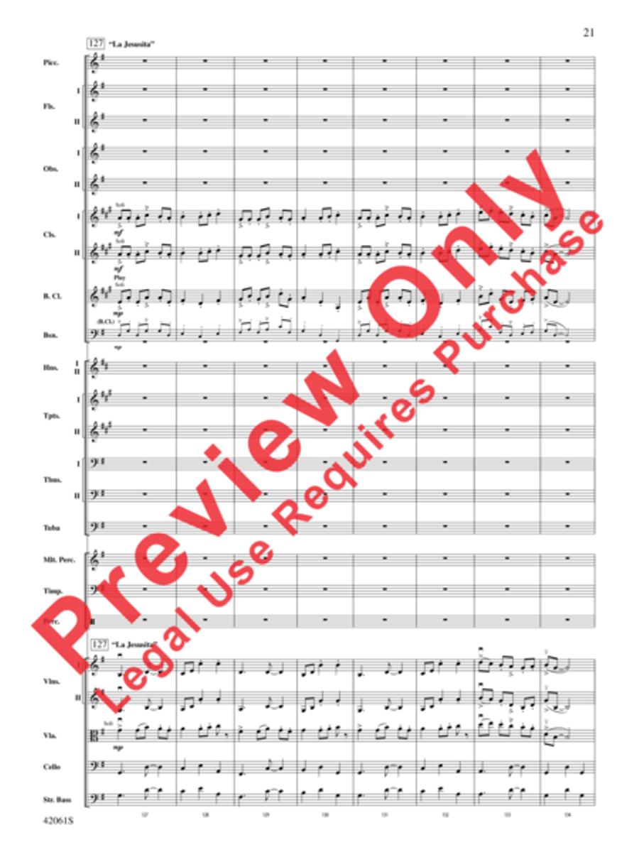South County Sketches Full Orchestra scores gallery preview page 22