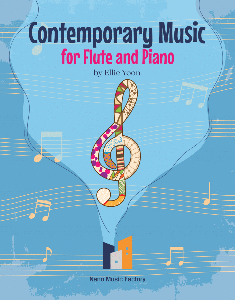 Contemporary Music for Flute and Piano Flute Solo scores gallery preview page 1