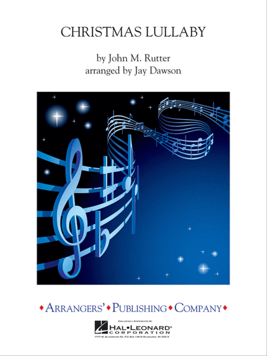 Christmas Lullaby Concert Band scores gallery preview page 1
