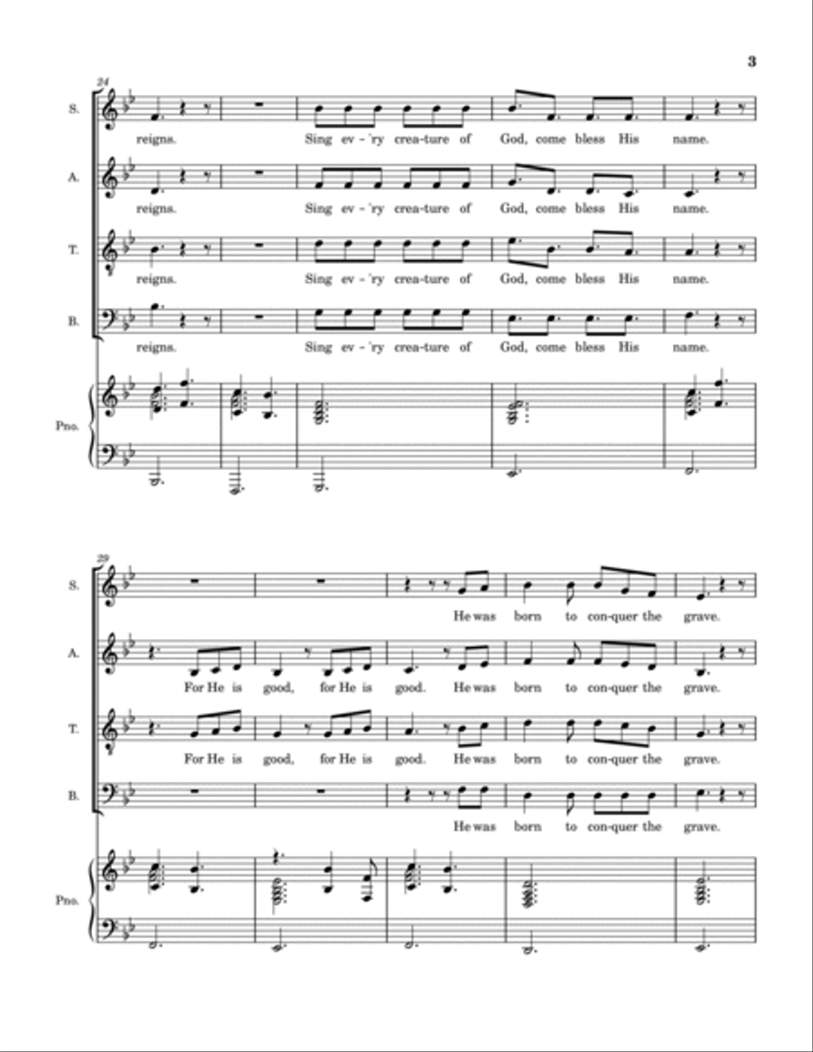 Christmas Day 4-Part scores gallery preview page 4