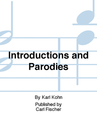 Introductions and Parodies
