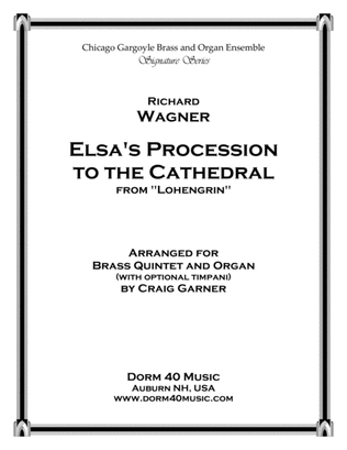 Book cover for Elsa's Procession to the Cathedral (for Brass Quintet and Organ)