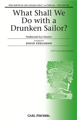 Book cover for What Shall We Do With A Drunken Sailor?