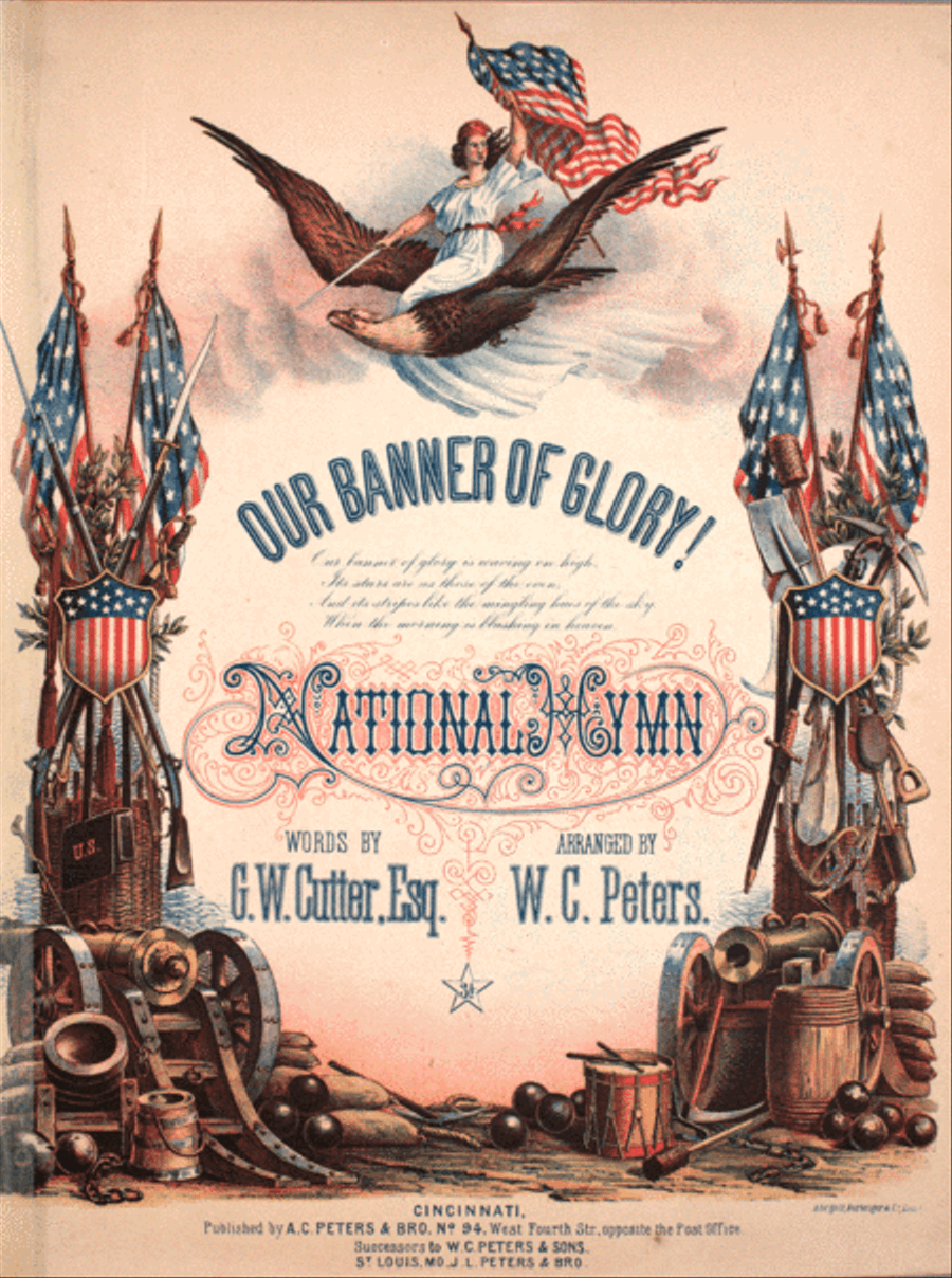 our Banner of Glory! National Hymn STB scores gallery preview page 1