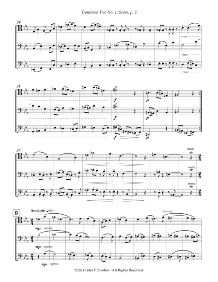 Trombone Trio No. 1 image number null