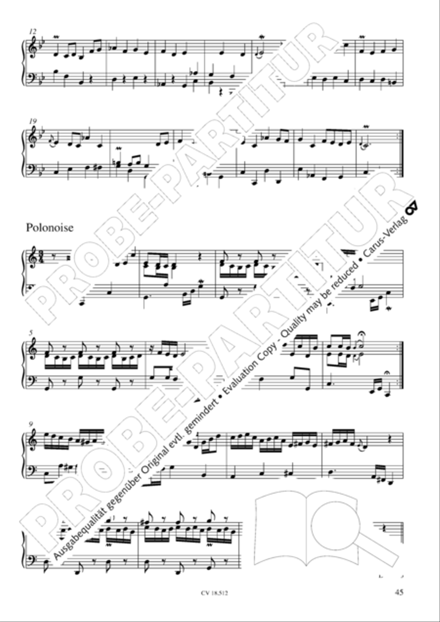 Six Suites Six Suites Harpsichord scores gallery preview page 46