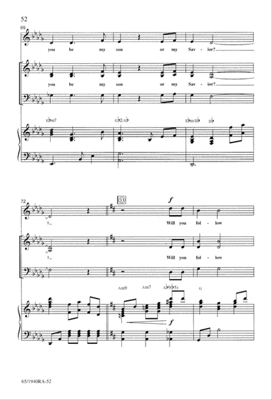 We Will Know Peace 3-Part scores gallery preview page 54