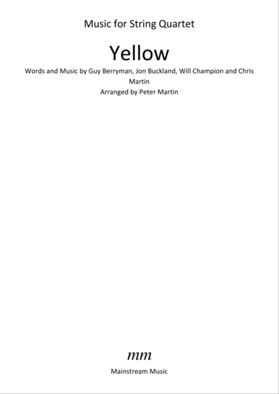 Yellow String Quartet scores gallery preview page 2