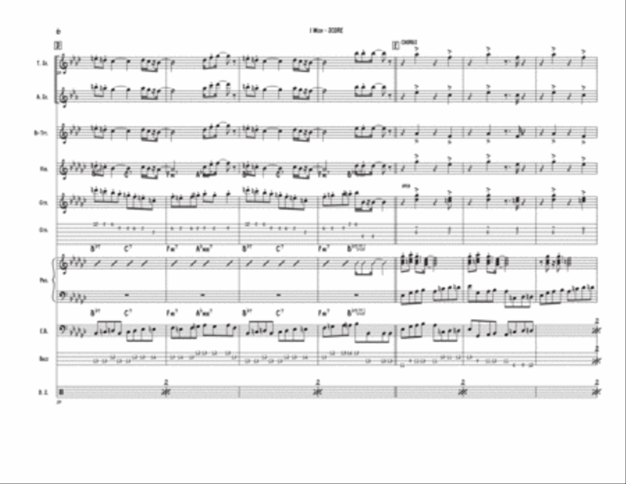 I Wish I Wish Large Ensemble scores gallery preview page 6