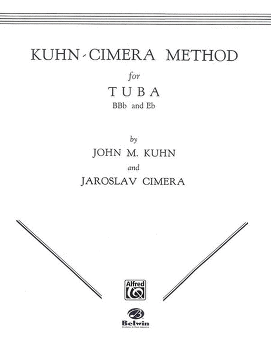 Kuhn-Cimera Method for Tuba, Book 1