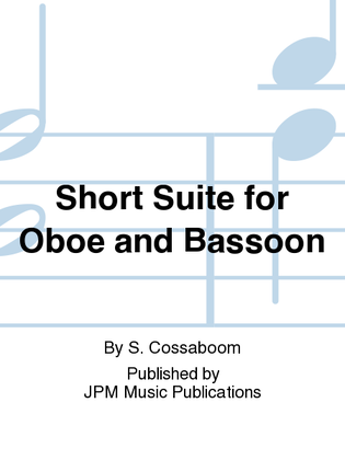 Book cover for Short Suite for Oboe and Bassoon