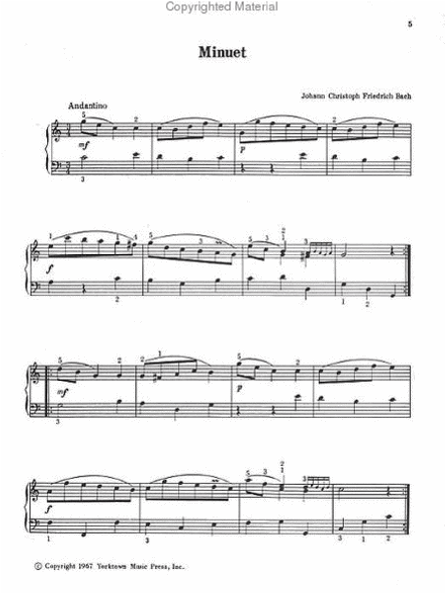 The Joy of Bach Piano Solo scores gallery preview page 2