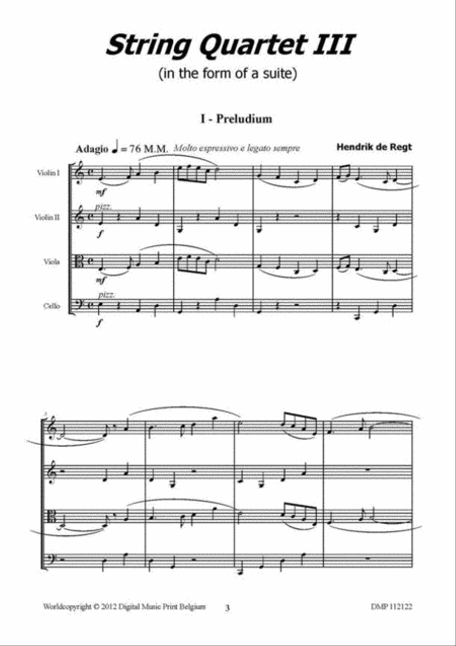String Quartet 3 String Quartet scores gallery preview page 2
