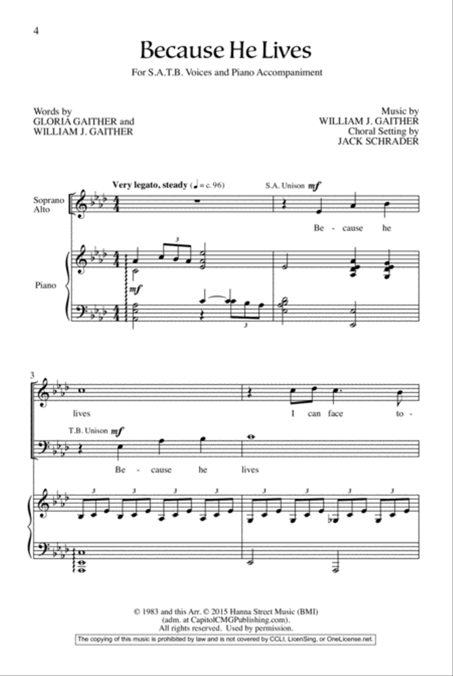 Worship Openers: Introits that Work!, Vol. 3 4-Part scores gallery preview page 5