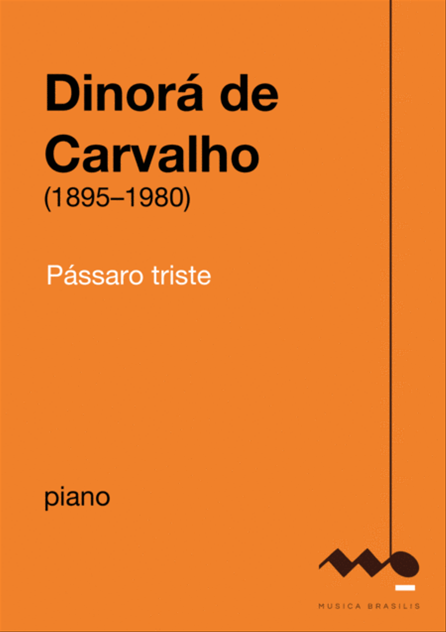 Pássaro triste Piano Solo scores gallery preview page 1