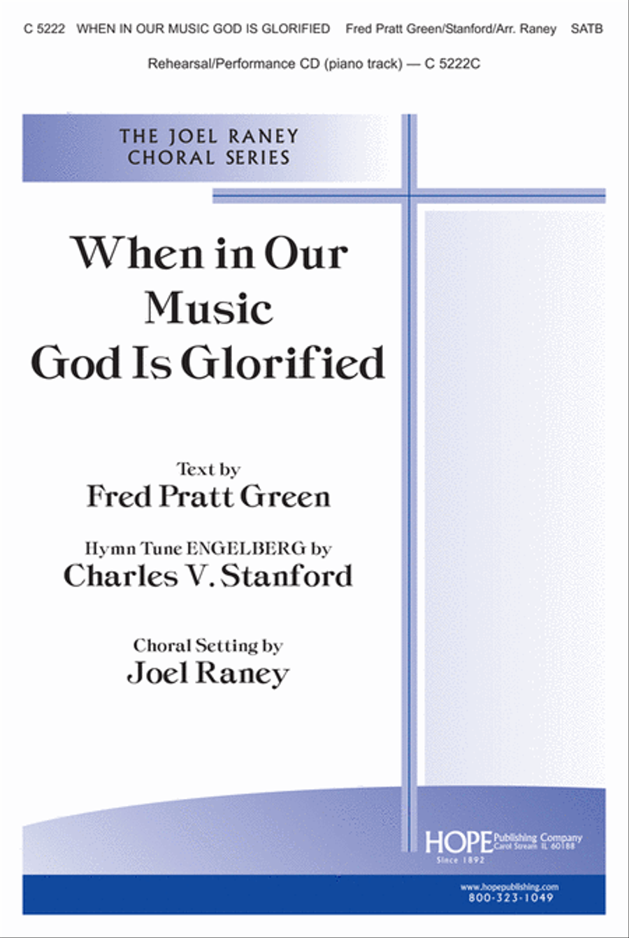 When in Our Music God Is Glorified 4-Part scores gallery preview page 1