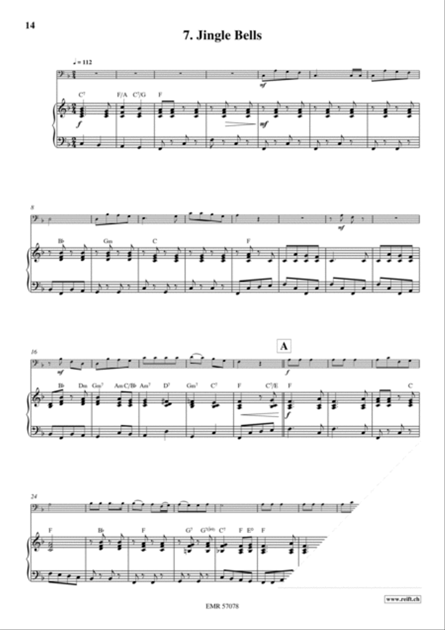 18 Christmas Songs Organ scores gallery preview page 10