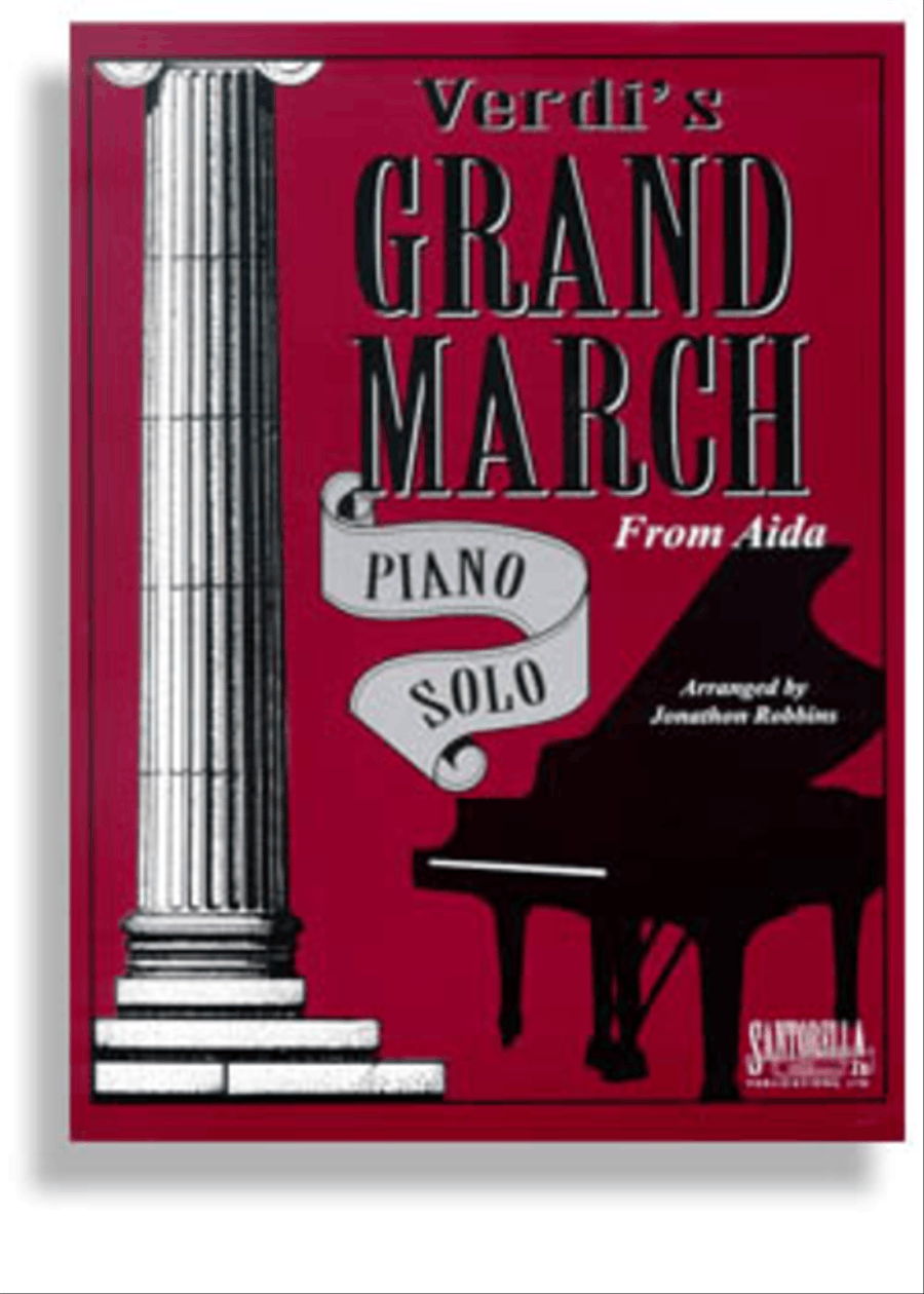 Grand March from Aida * Verdi * Signature Series Original Piano Solo scores gallery preview page 1
