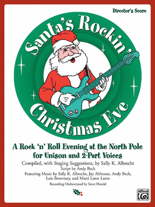 Book cover for Santa's Rockin' Christmas Eve - Director's Score