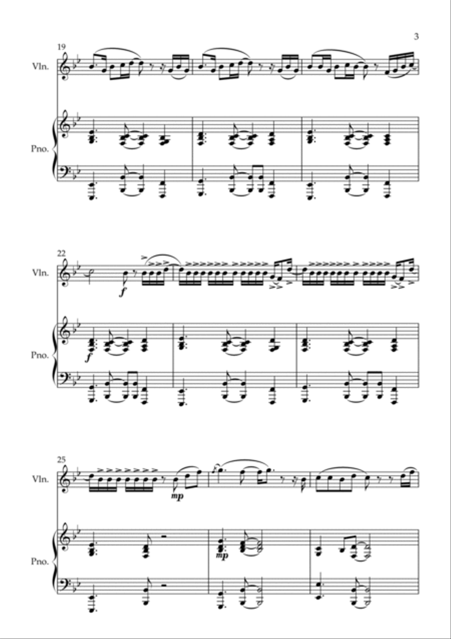 See You Again Violin Solo scores gallery preview page 3
