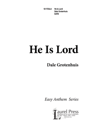 Book cover for He Is Lord