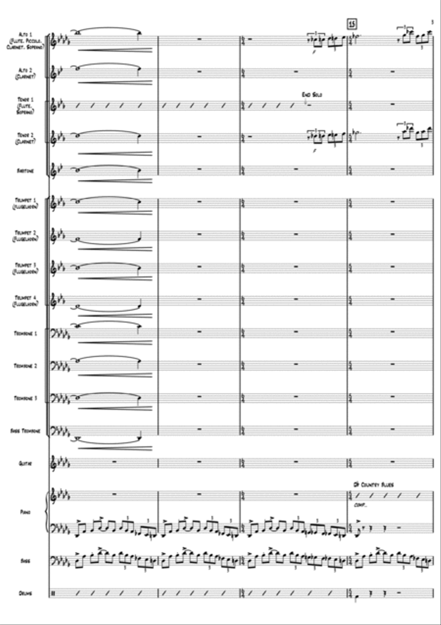 Normal Heights Blues Jazz Ensemble scores gallery preview page 3