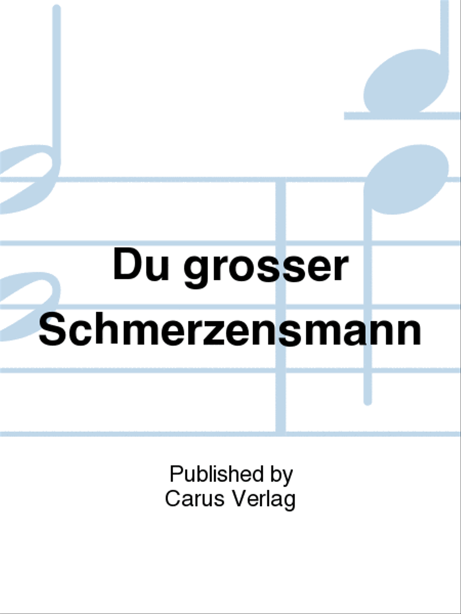 Du grosser Schmerzensmann 4-Part scores gallery preview page 1