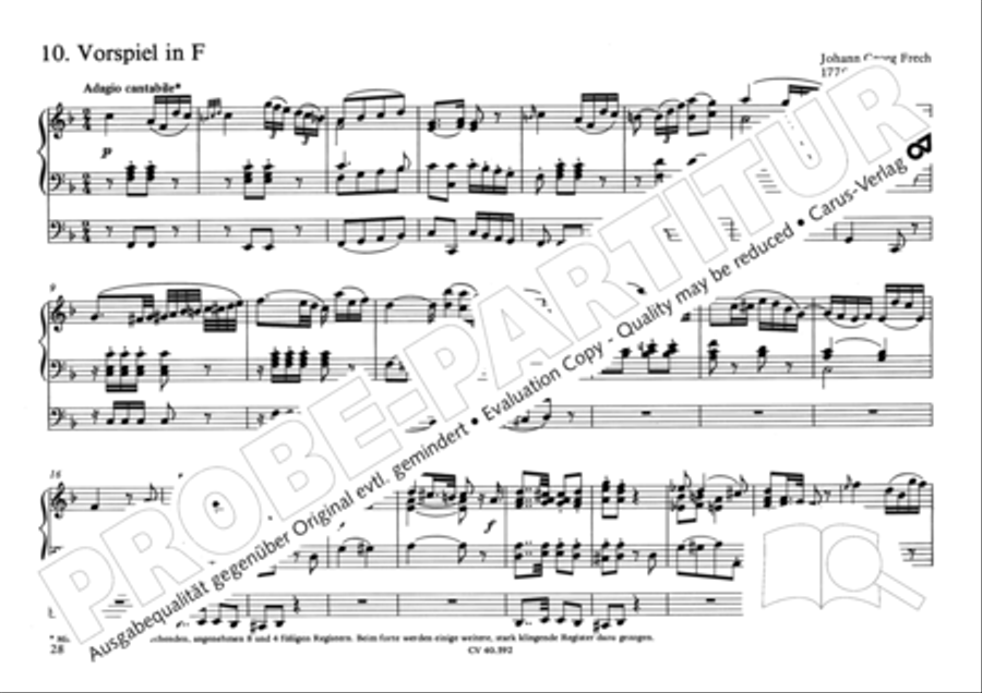 Free Organ Music from the Romantic Period, Vol. II (Freie Orgelmusik der Romantik, Band II) Organ scores gallery preview page 29