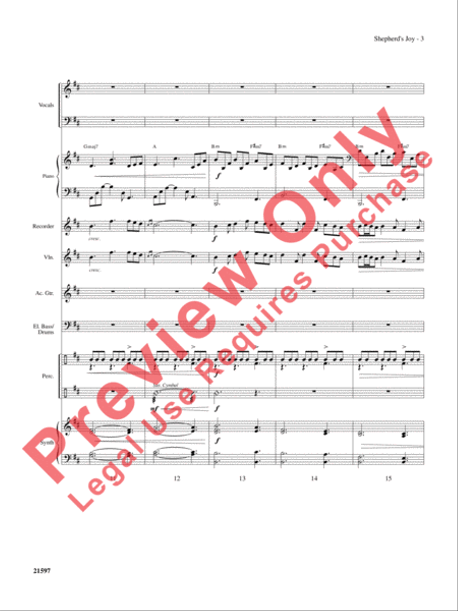Shepherd's Joy Choir scores gallery preview page 4