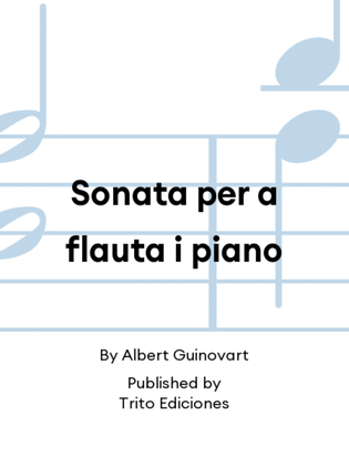 Sonata per a flauta i piano