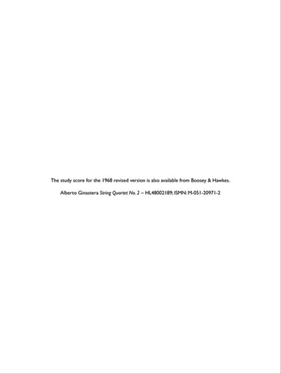 String Quartet No. 2 String Quartet scores gallery preview page 3