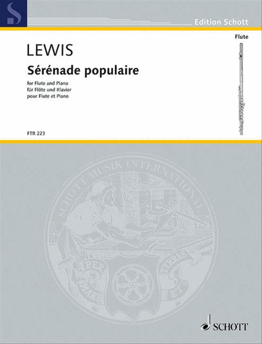 Sérénade populaire Flute Solo scores gallery preview page 1